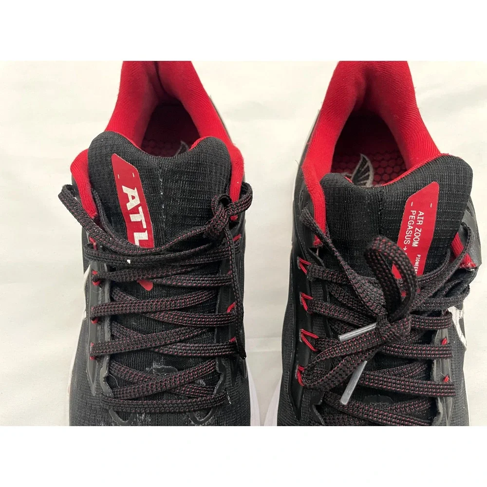 Atlanta Falcons NIKE AIR ZOOM PEGASUS 39 Black Running Shoes 11.5 DR2037-001